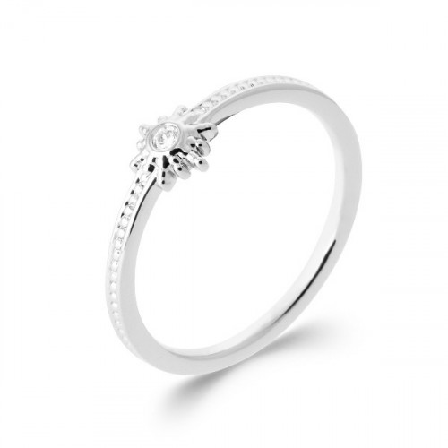 SUN RING WITH ZIRCONIA