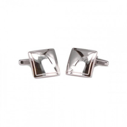 SQUARE SILVER CUFFLINKS