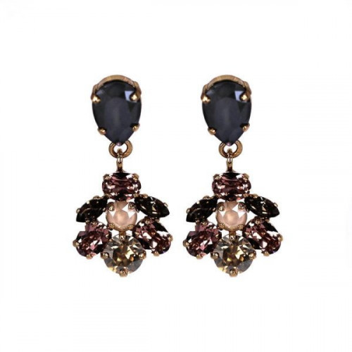 PENDIENTES CON CRISTALES SWAROVSKI