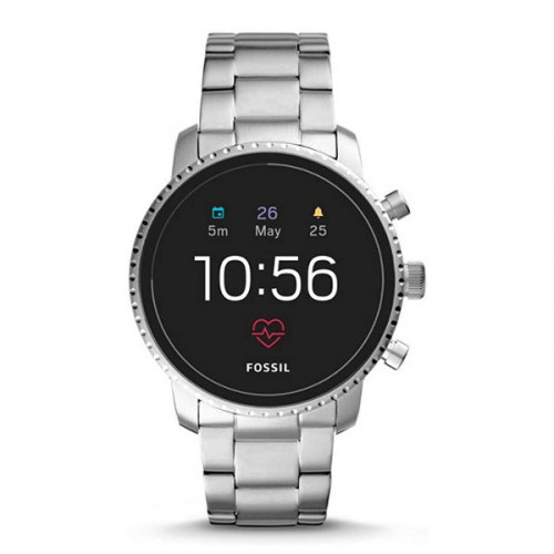 RELOJ FTW4011 FOSSIL SMARTWATCH - Q EXPLORIST HR STAINLESS STEEL