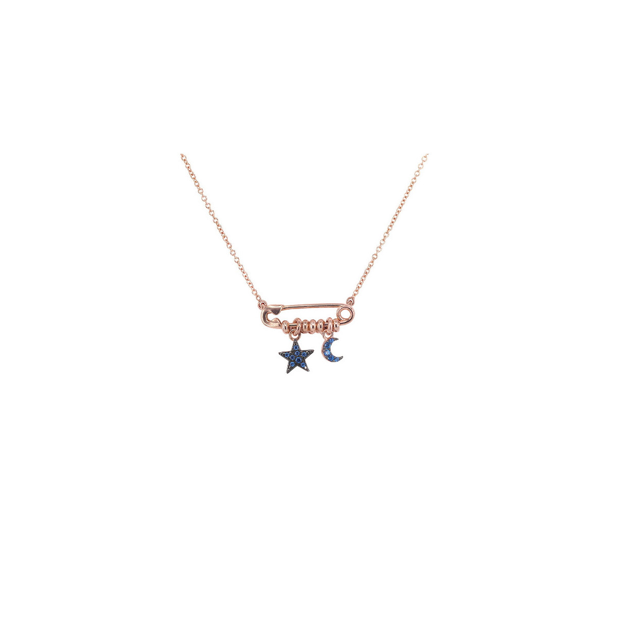 MOON AND STAR NECKLACE GRZ-SPILLA C5