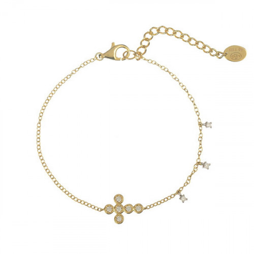 CROSS CHAIN BRACELET