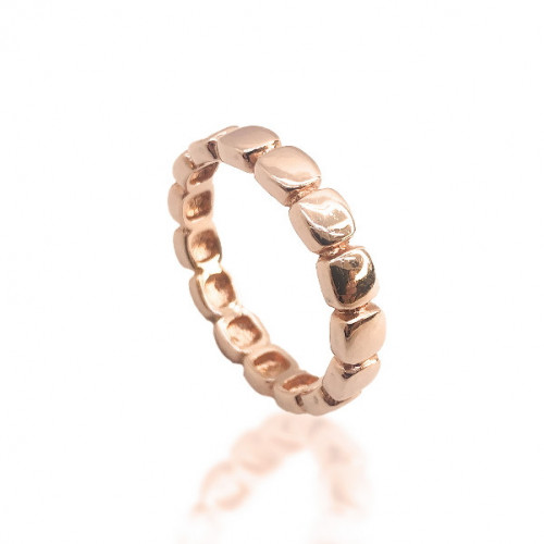 ANILLO DE PLATA ROSÉ