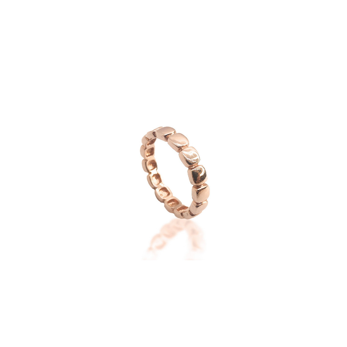 ANILLO DE PLATA ROSÉ