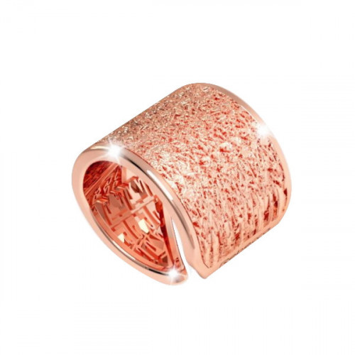 ANILLO COLECCION R-ZERO EN BRONCE ROSADO