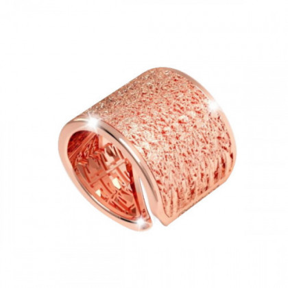 R-ZERO COLLECTION RING IN PINK BRONZE