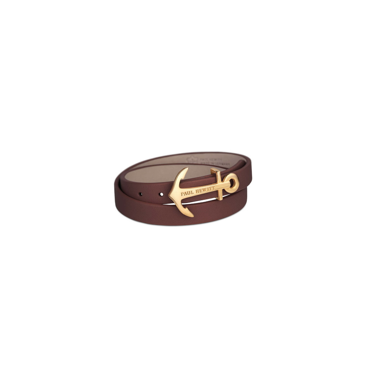 NORTH BOUND IP GOLD BROWN GOLD WRAP BRACELET