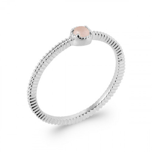 ROSE QUARTZ RING