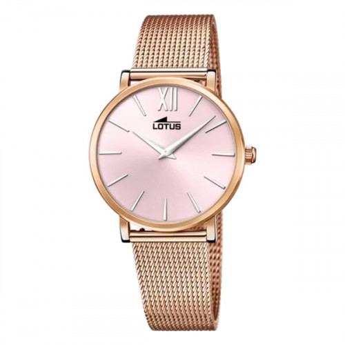 RELOJ LOTUS SMART CASUAL ROSA CORREA DE ACERO