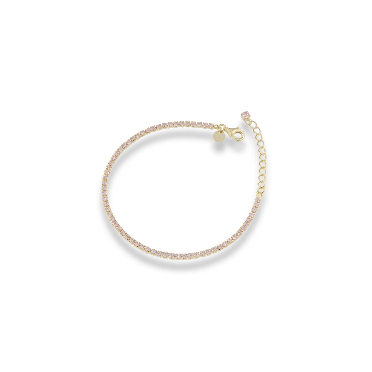 BRACELET LIGHT PINK RIVIERE