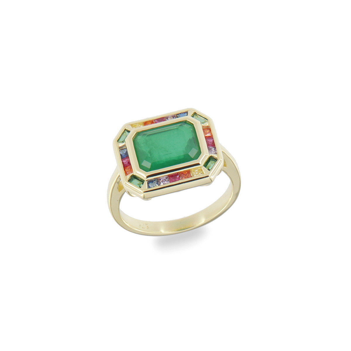 MULTICOLOURED SIGNET RING