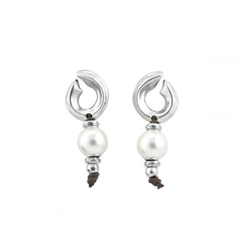 EARRINGS HALF MOON UNO DE 50 PEN0569BPLMTL0U