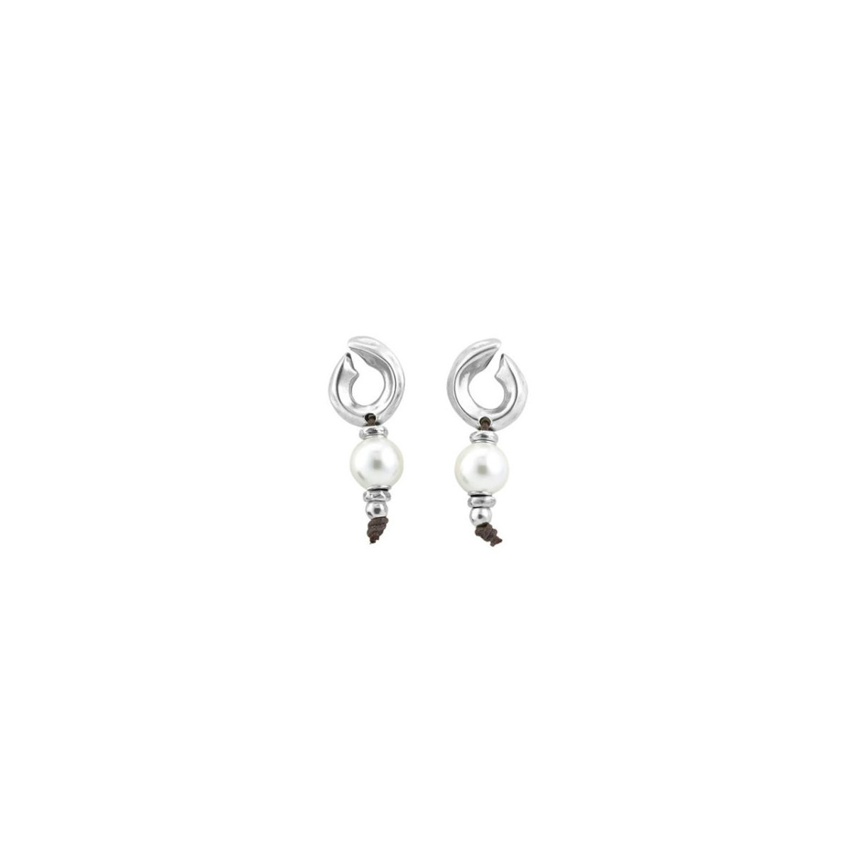 EARRINGS HALF MOON UNO DE 50 PEN0569BPLMTL0U