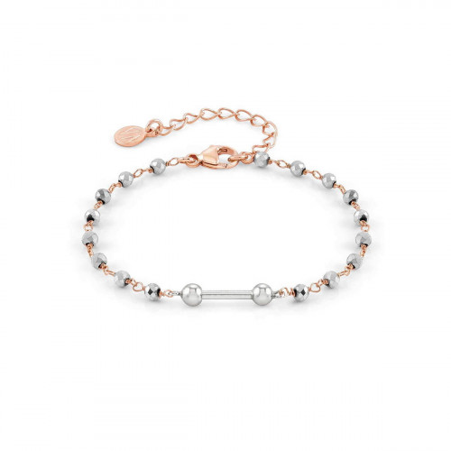 BRACELET IN SILVER AND ROSE GOLD 148411/058