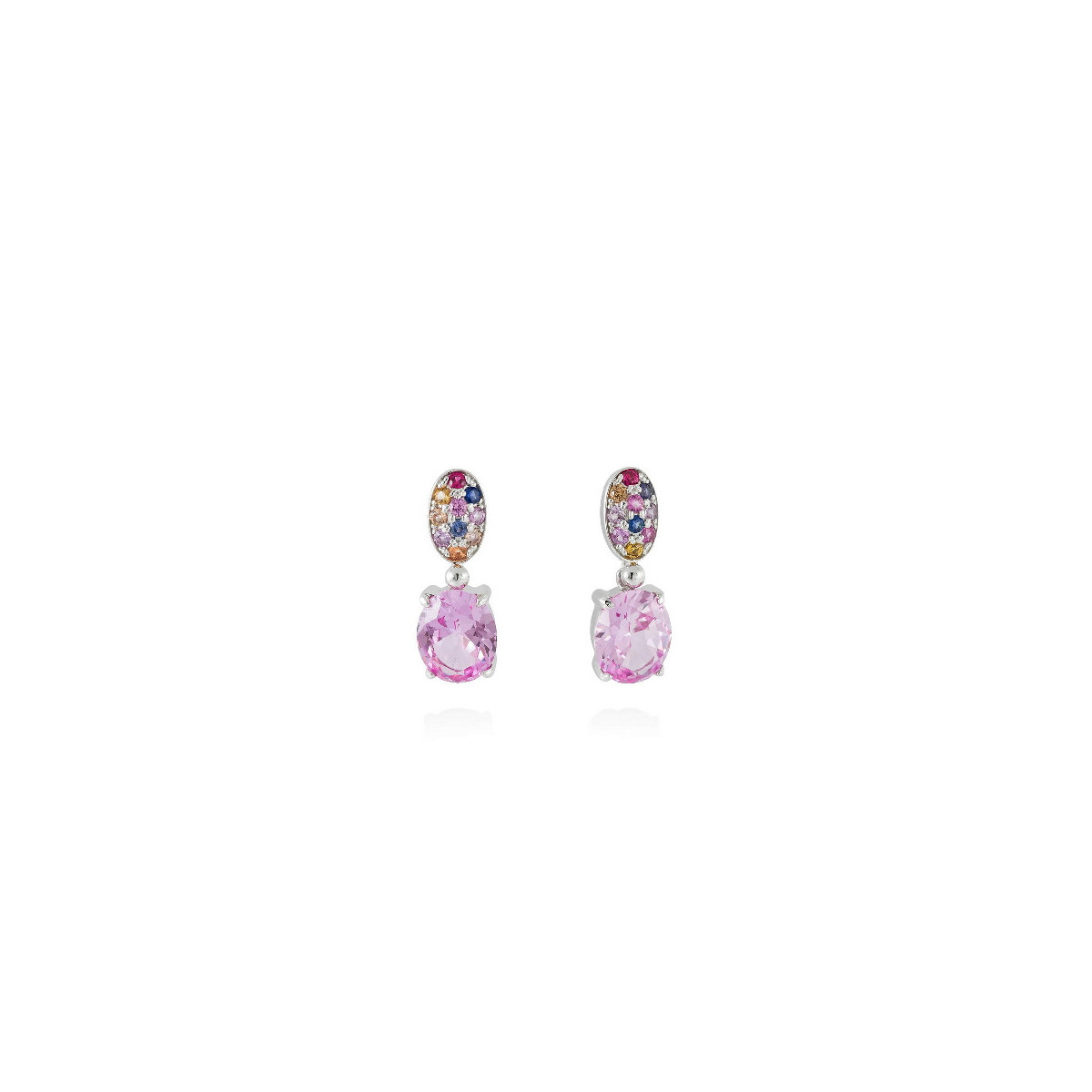 Earrings LIDO Rose in silver 90484PF