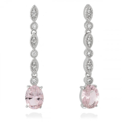 LONG PINK EARRINGS