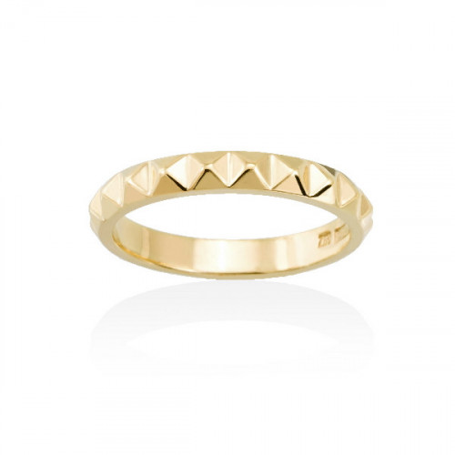 GOLD STUDDED RING