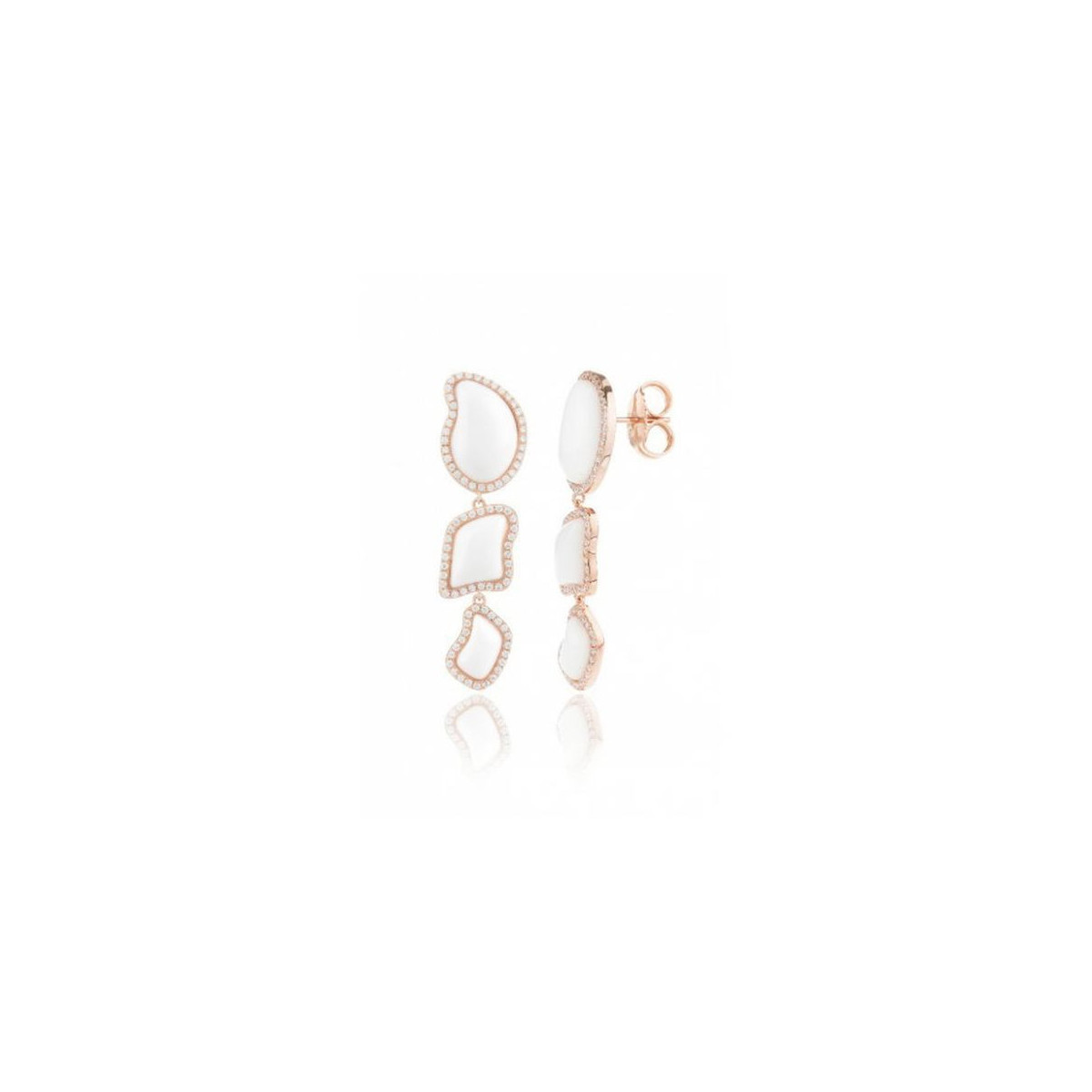 PENDIENTES AIZIK WHITE