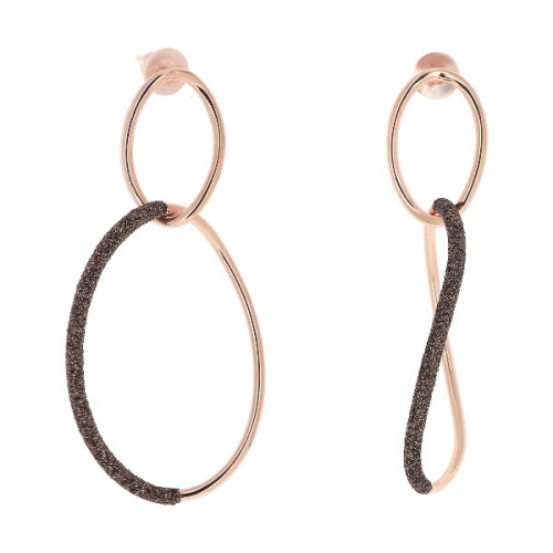 PENDIENTES POLVERE DI SOGNI BROWN