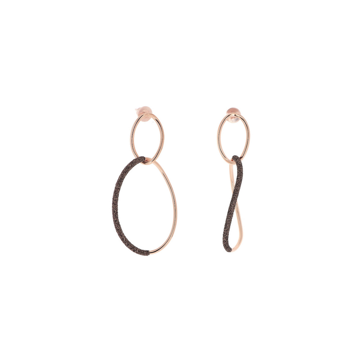 PENDIENTES POLVERE DI SOGNI BROWN