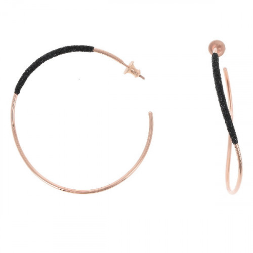 POLVERE DI SOGNI BLACK EARRINGS