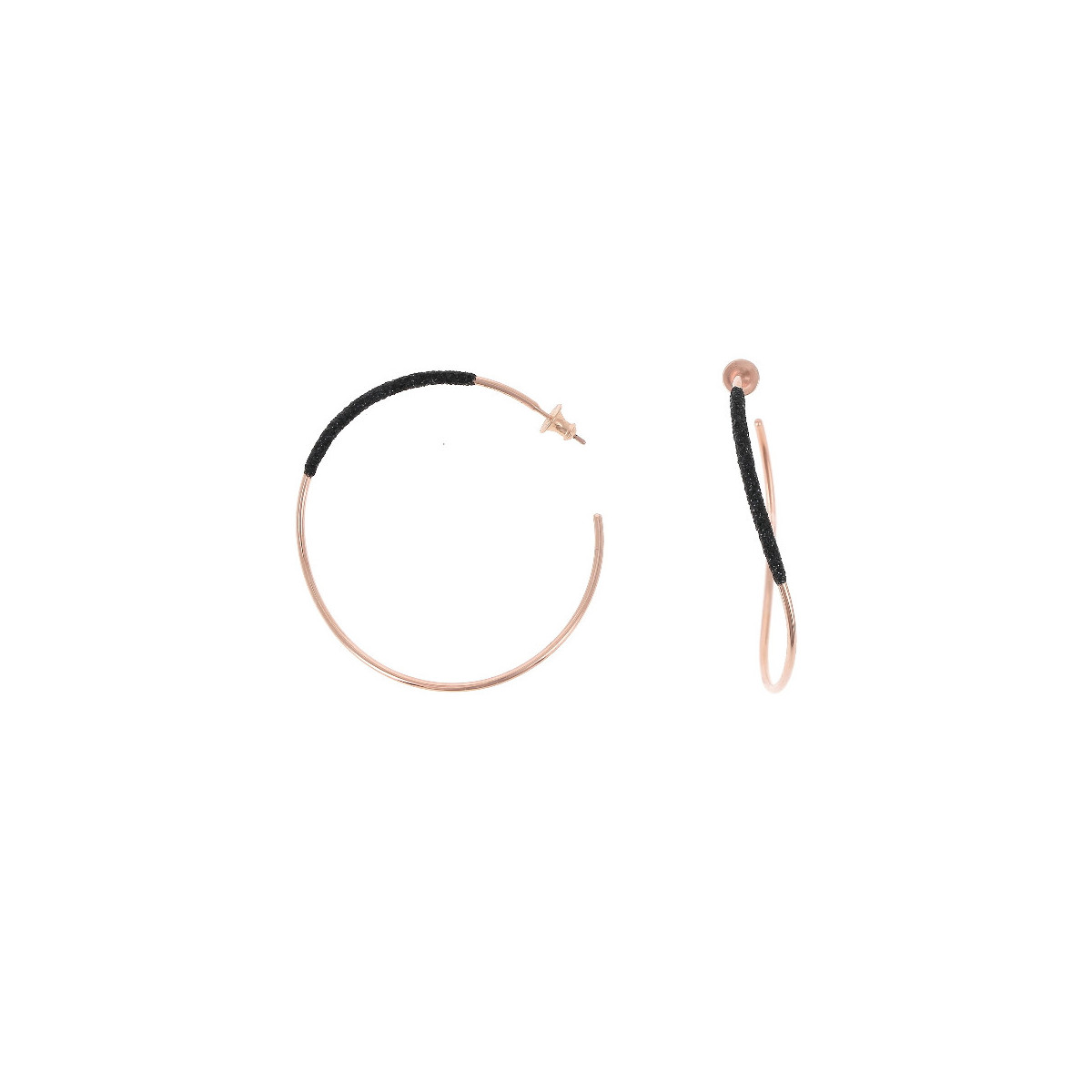 POLVERE DI SOGNI BLACK EARRINGS