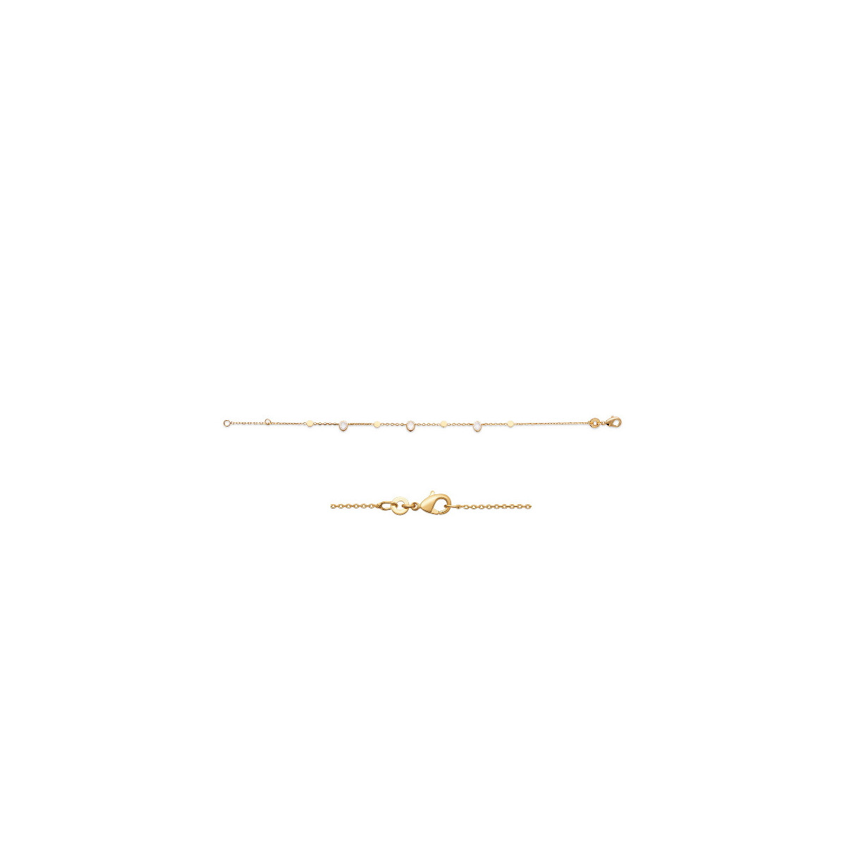 BRACELET WITH ZIRCONIA