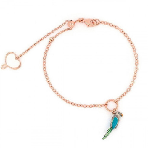 PULSERA CON LORO ESMALTADO