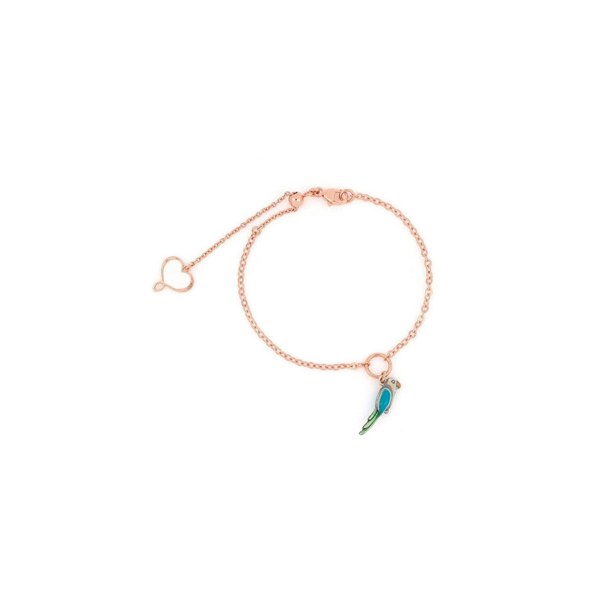 PULSERA CON LORO ESMALTADO