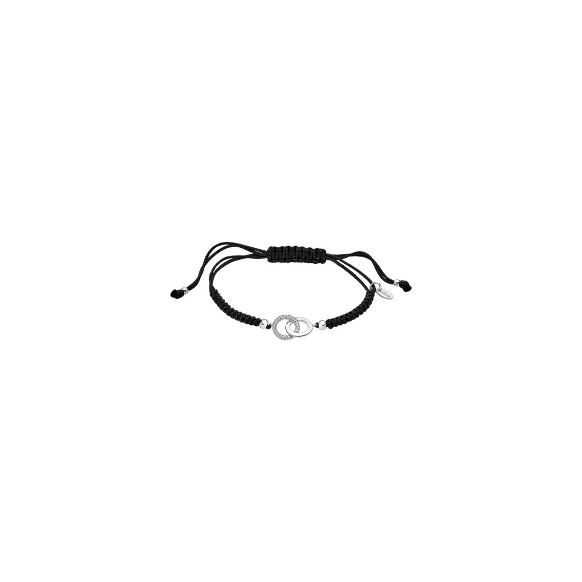 PULSERA CÍRCULOS ENTRELAZADOS LOTUS SILVER MOMENTS LP1990-2/2 PLATA, MUJER