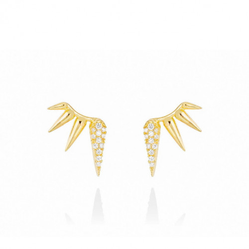 PENDIENTES QUEEN BLANCO