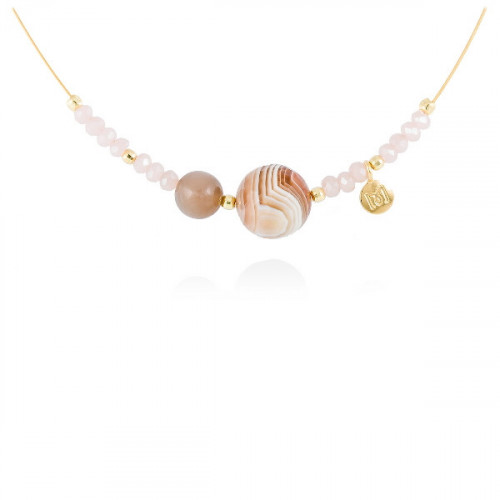 BROWN ZEN CHOKER