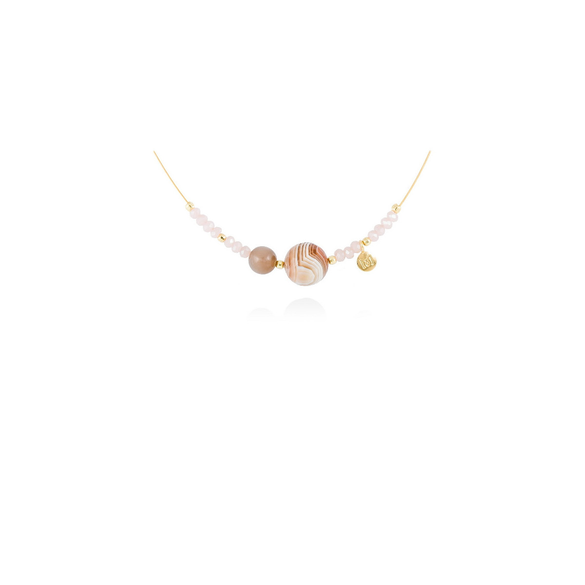 BROWN ZEN CHOKER