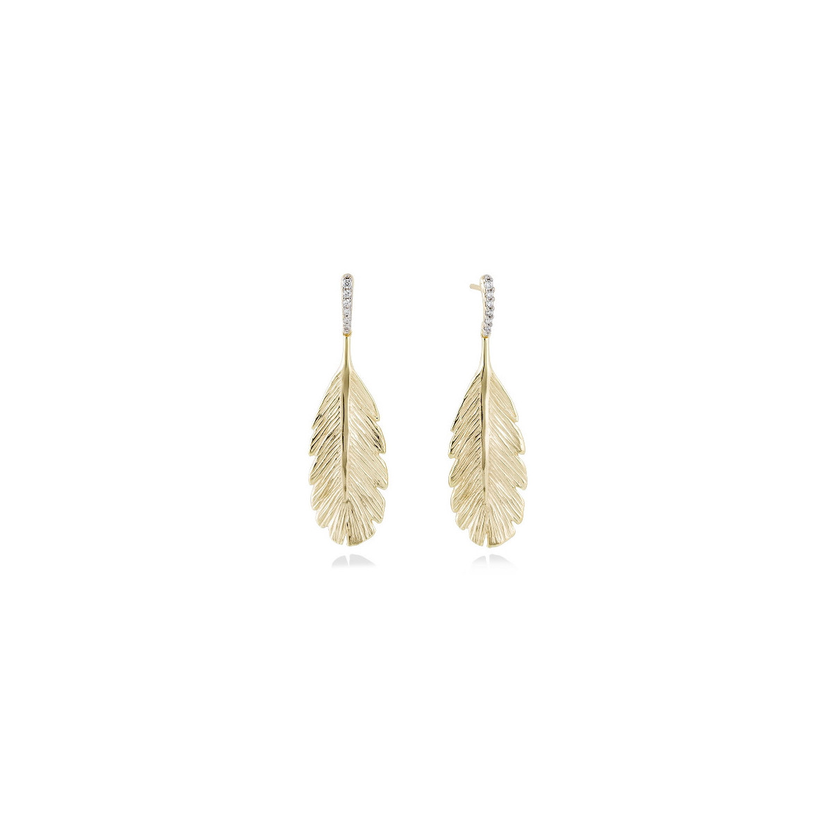PENDIENTES DE PLUMA