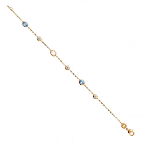 PULSERA DE CIRCONITA DE COLOR