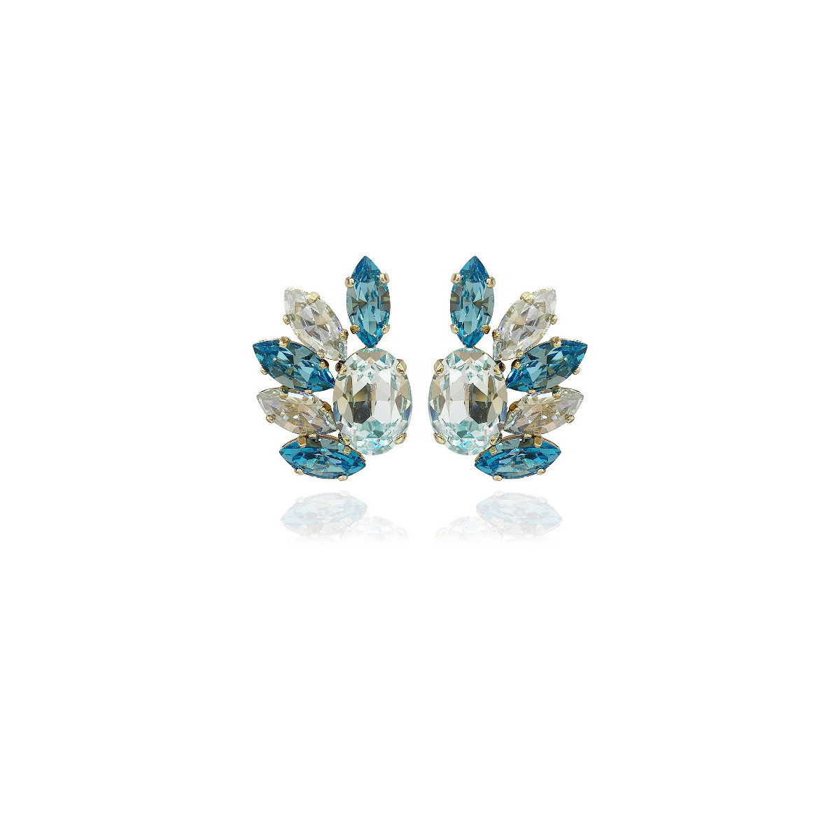 BLUE ORCHID EARRINGS