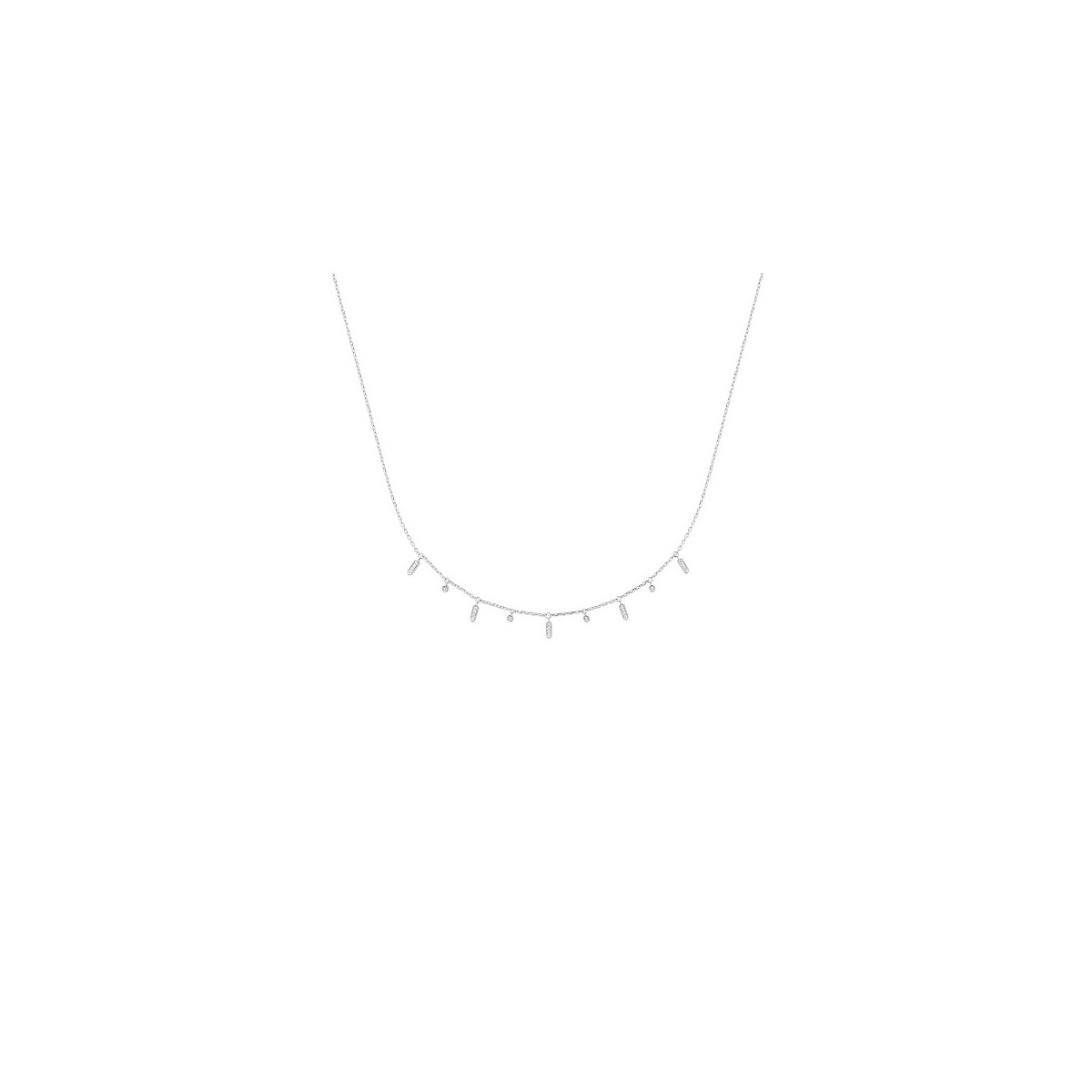 CHOKER WITH ZIRCONIA