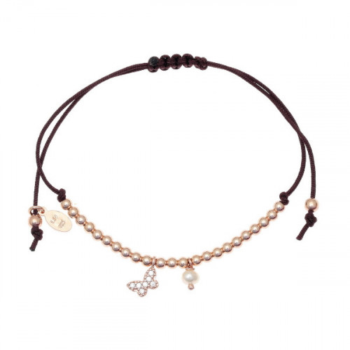 PULSERA DE HILO & MARIPOSA