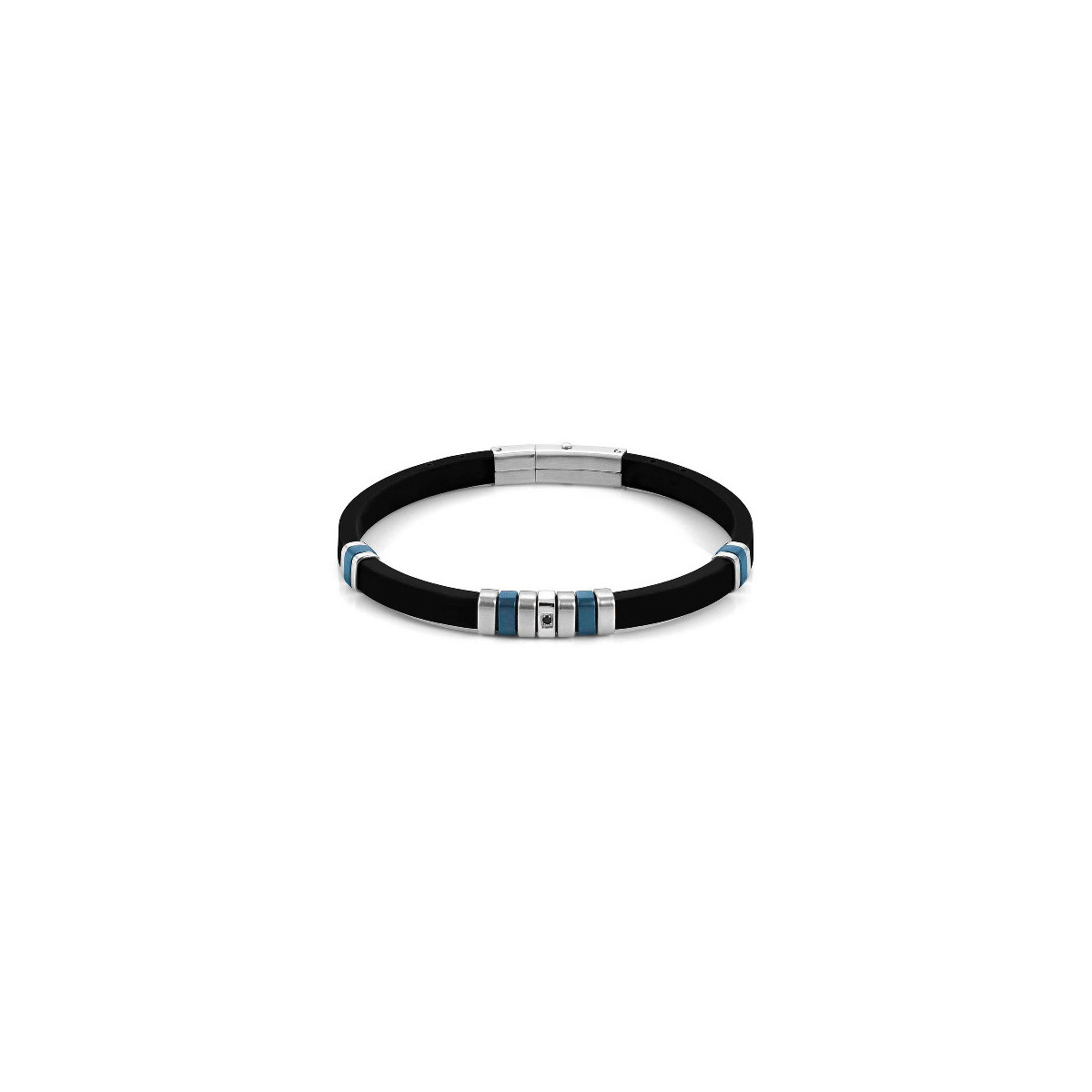 PULSERA CITY EN CAUCHOY ACERO