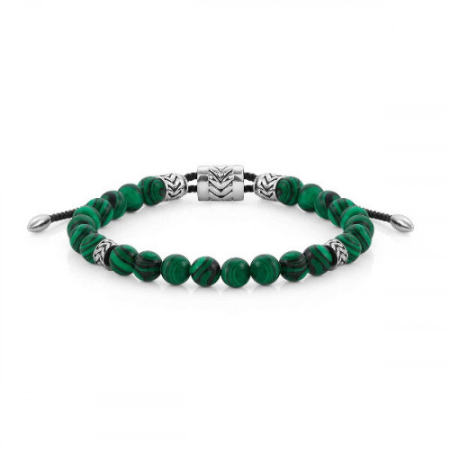 PULSERA INSTINCT MARINA CON PIEDRAS BICOLOR