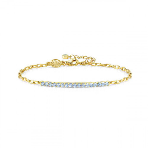 PULSERA LOVELIGHT WITH LIGHT BLUE ZIRCONIA