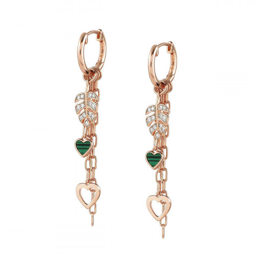 LONG VITA EARRINGS WITH LEAVES 148414/007