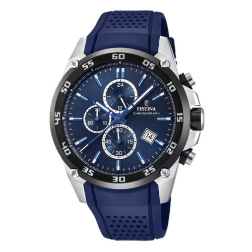 RELOJ FESTINA THE ORIGINALS F20330/2 AZUL CORREA DE CAUCHO, HOMBRE
