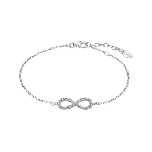 LOTUS SILVER TRENDY INFINITY BRACELET LP1253-2/3 SILVER, WOMEN'S