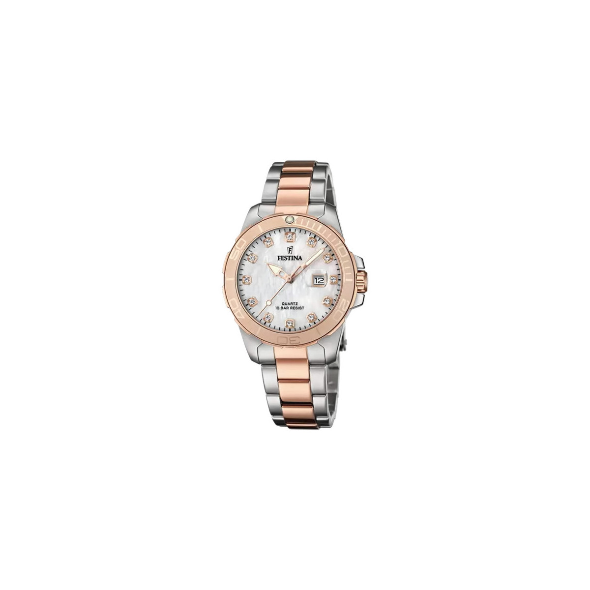 RELOJ FESTINA BOYFRIEND COLLECTION, NACAR CORREA DE ACERO