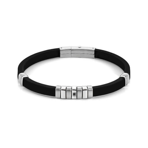 BRACELET CITY RUBBER & STEEL
