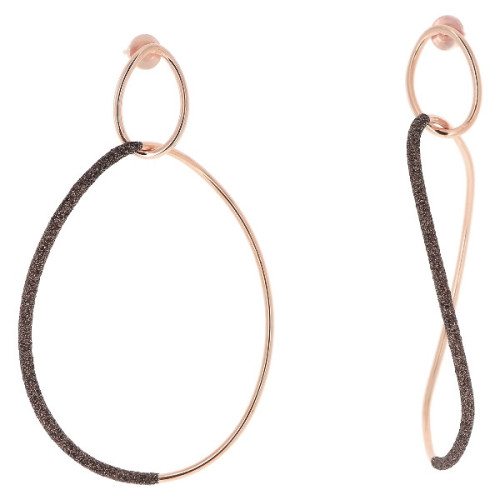 PENDIENTES POLVERE DI SOGNI BROWN