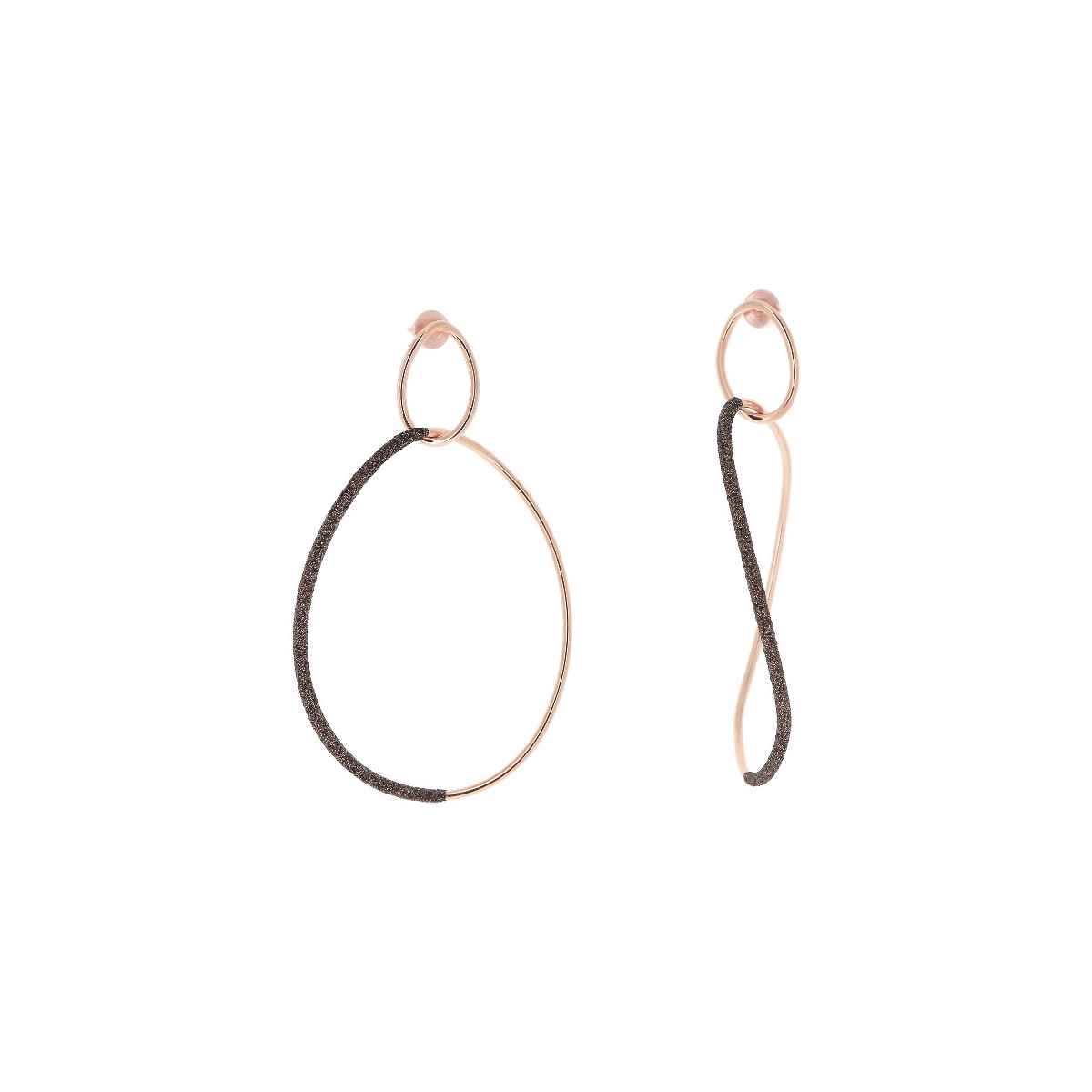 PENDIENTES POLVERE DI SOGNI BROWN
