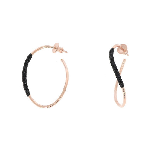 PENDIENTES POLVERE DI SOGNI BLACK