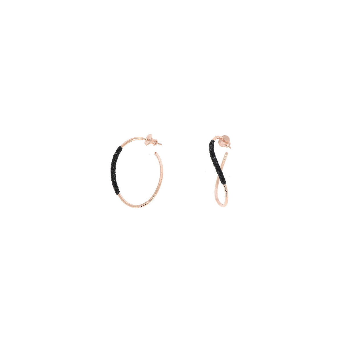 PENDIENTES POLVERE DI SOGNI BLACK